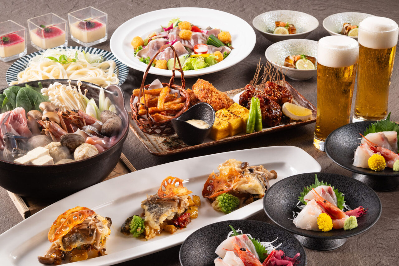 2時間飲み放題付きプラン【風月】