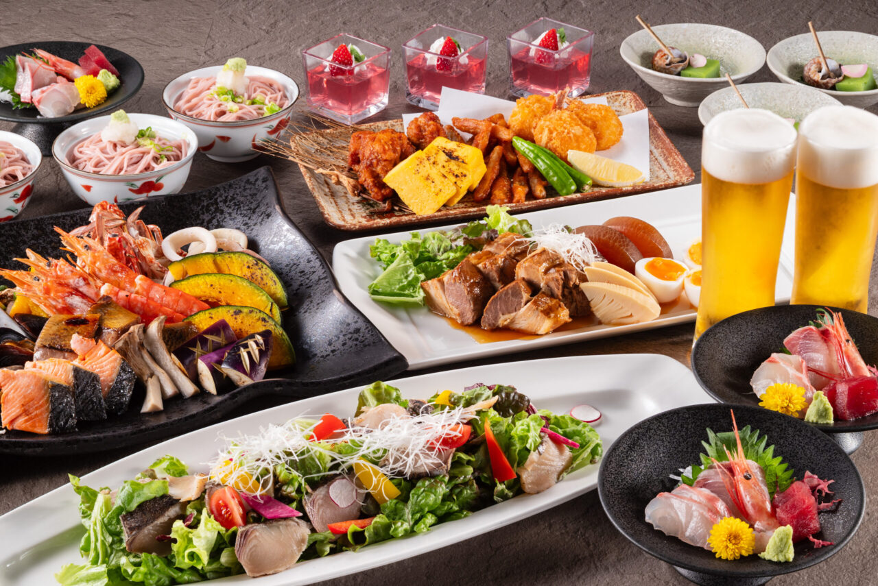 2時間飲み放題付きプラン【風月】