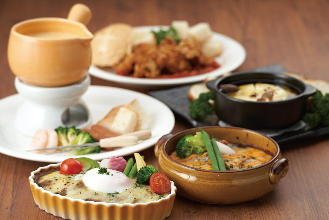 【土日祝】とろ～りチーズのランチビュッフェ　1/10～2/28